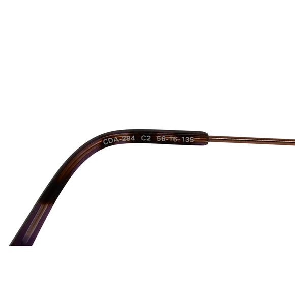Cote D'Azur Europa CDA-284 C2 56-16-135mm Eyeglasses FRAMES ONLY -GOOD CONDITION - Picture 7 of 12